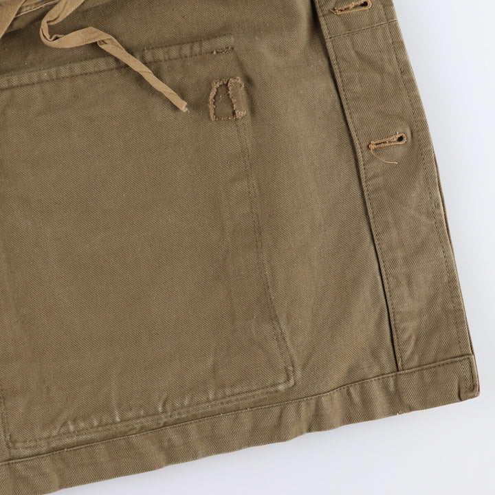 Authentic French military field jacket, size 49, men's XL equivalent, vintage / eaa478494