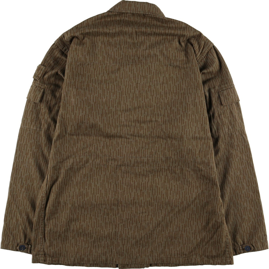 Genuine East German military Raindrop Camo Camouflage Pattern Military Field Jacket 52 Men's L equivalent Vintage /eaa478495