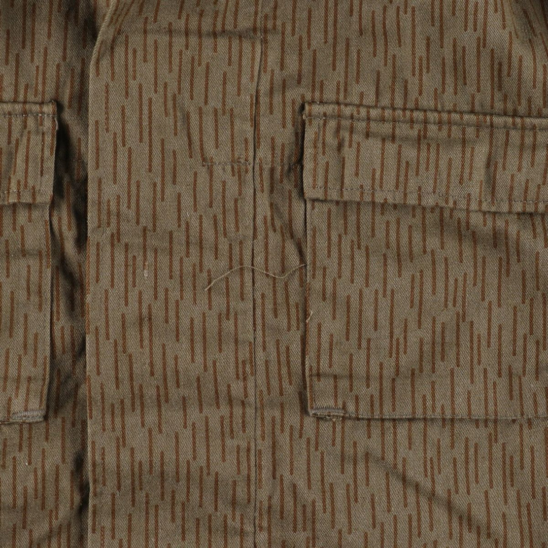 Genuine East German military Raindrop Camo Camouflage Pattern Military Field Jacket 52 Men's L equivalent Vintage /eaa478495