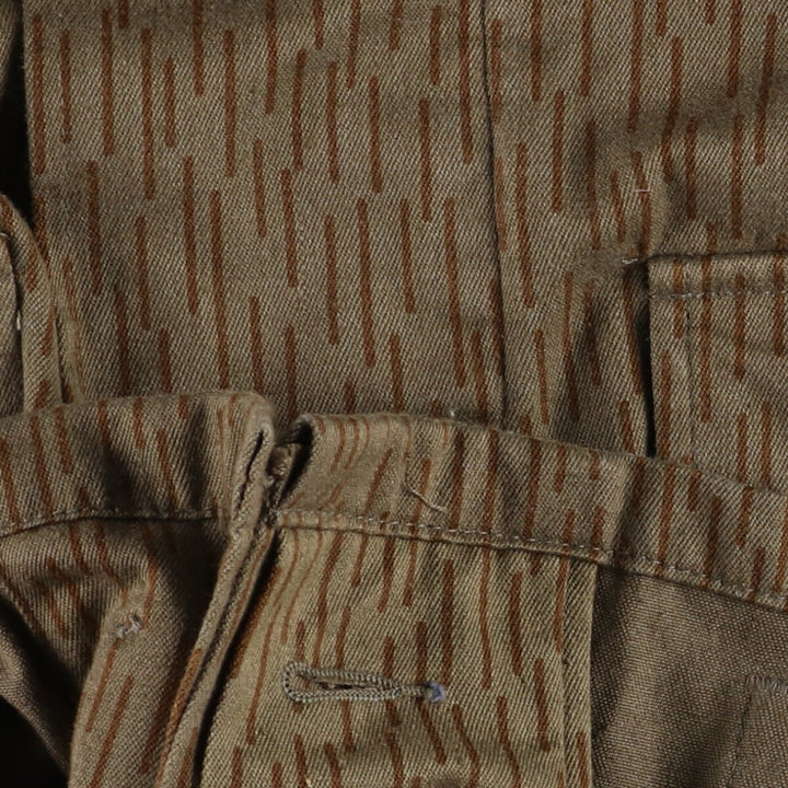 Genuine East German military Raindrop Camo Camouflage Pattern Military Field Jacket 52 Men's L equivalent Vintage /eaa478495