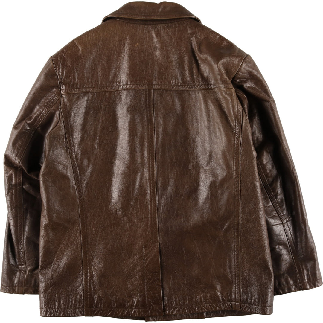 THE VALI COLLECTION Leather car coat for men, size M /eaa478501