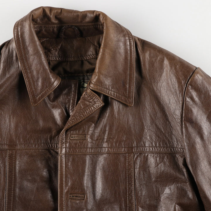 THE VALI COLLECTION Leather car coat for men, size M /eaa478501