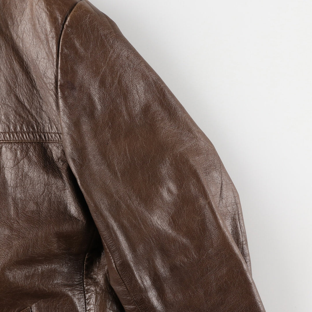 THE VALI COLLECTION Leather car coat for men, size M /eaa478501