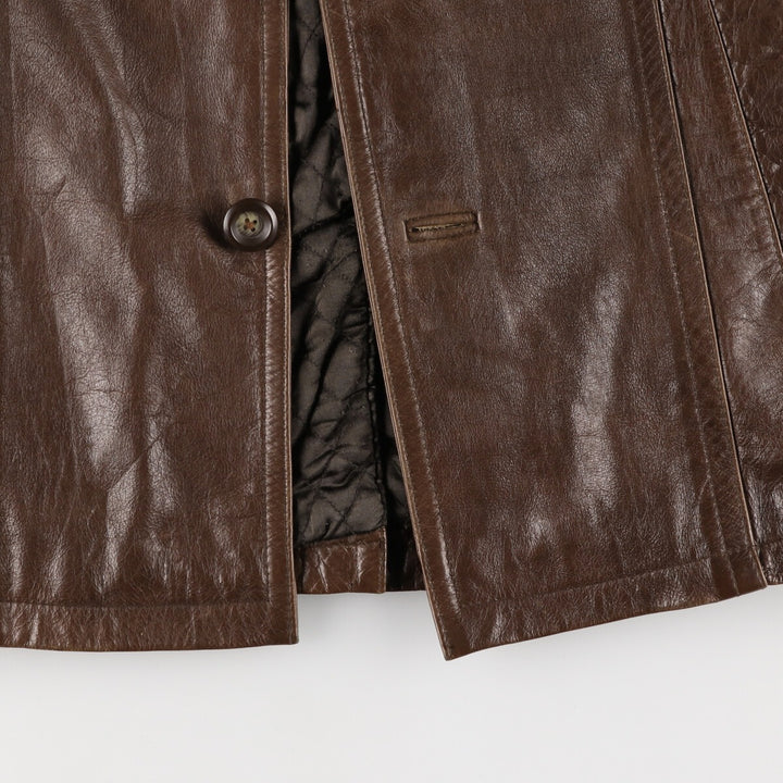 THE VALI COLLECTION Leather car coat for men, size M /eaa478501