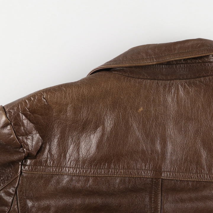 THE VALI COLLECTION Leather car coat for men, size M /eaa478501