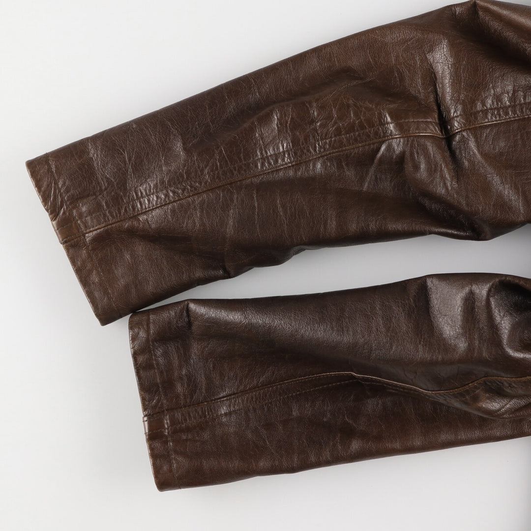 THE VALI COLLECTION Leather car coat for men, size M /eaa478501