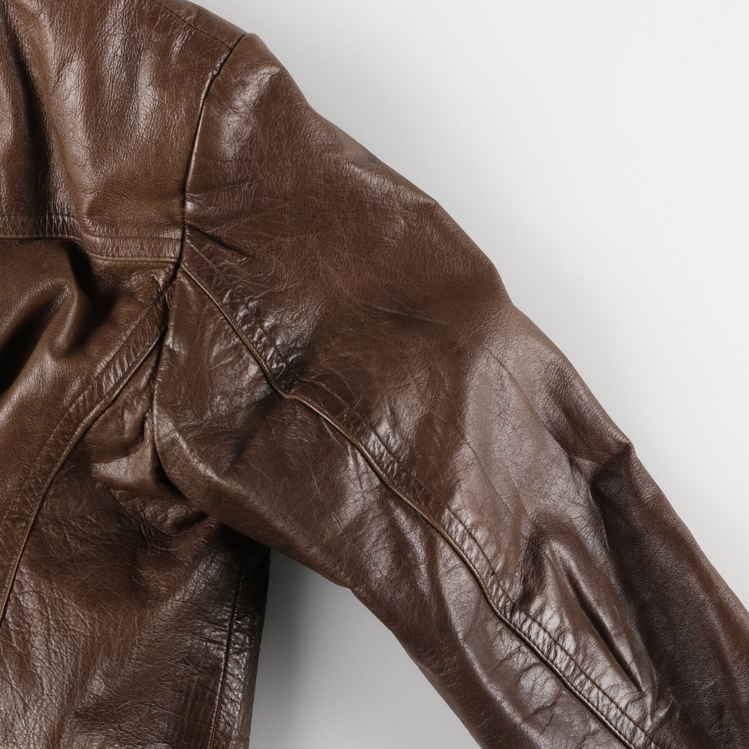 THE VALI COLLECTION Leather car coat for men, size M /eaa478501