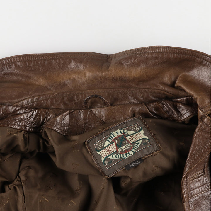 THE VALI COLLECTION Leather car coat for men, size M /eaa478501