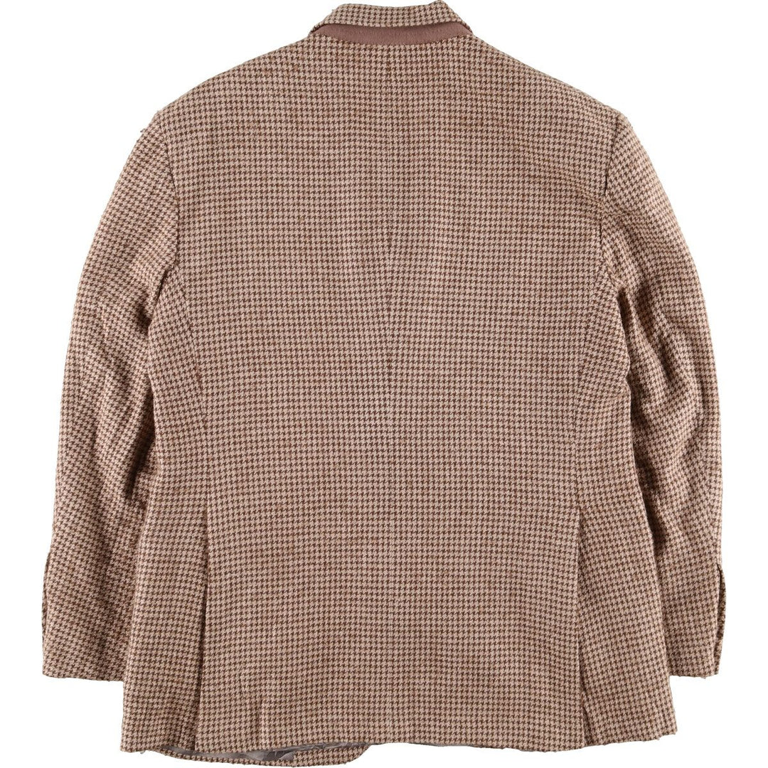 90'S Polo by Ralph Lauren Houndstooth Pattern Tailored Jacket Made in USA Men's M Size Vintage /eaa478518