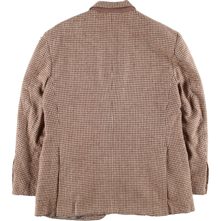90'S Polo by Ralph Lauren Houndstooth Pattern Tailored Jacket Made in USA Men's M Size Vintage /eaa478518
