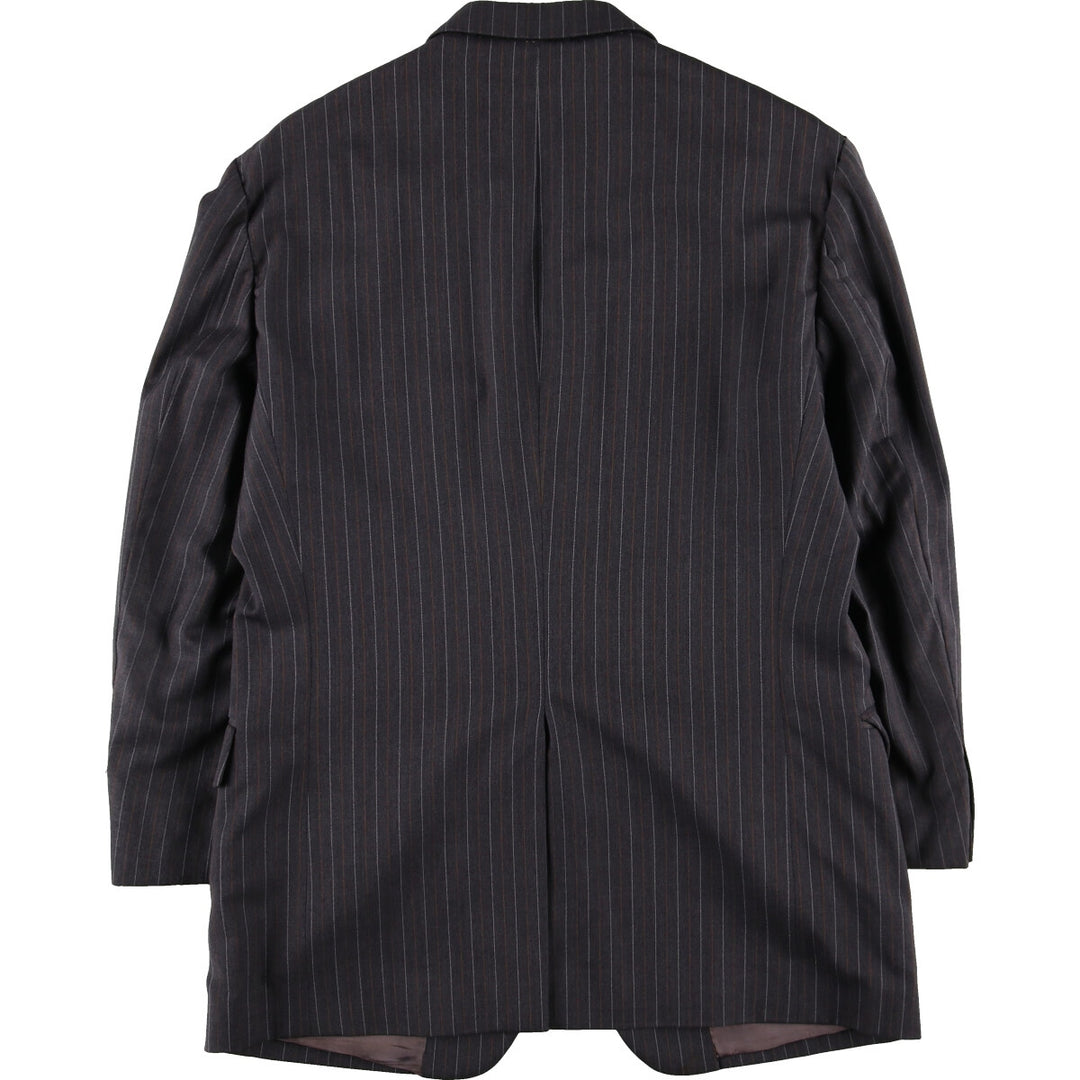 Brooks Brothers Est.1818 Stripe Pattern Wool Tailored Jacket Made in Italy Men's L size /eaa478520