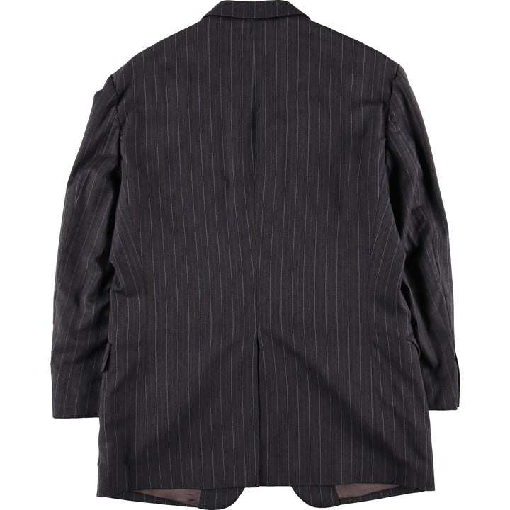 Brooks Brothers Est.1818 Stripe Pattern Wool Tailored Jacket Made in Italy Men's L size /eaa478520