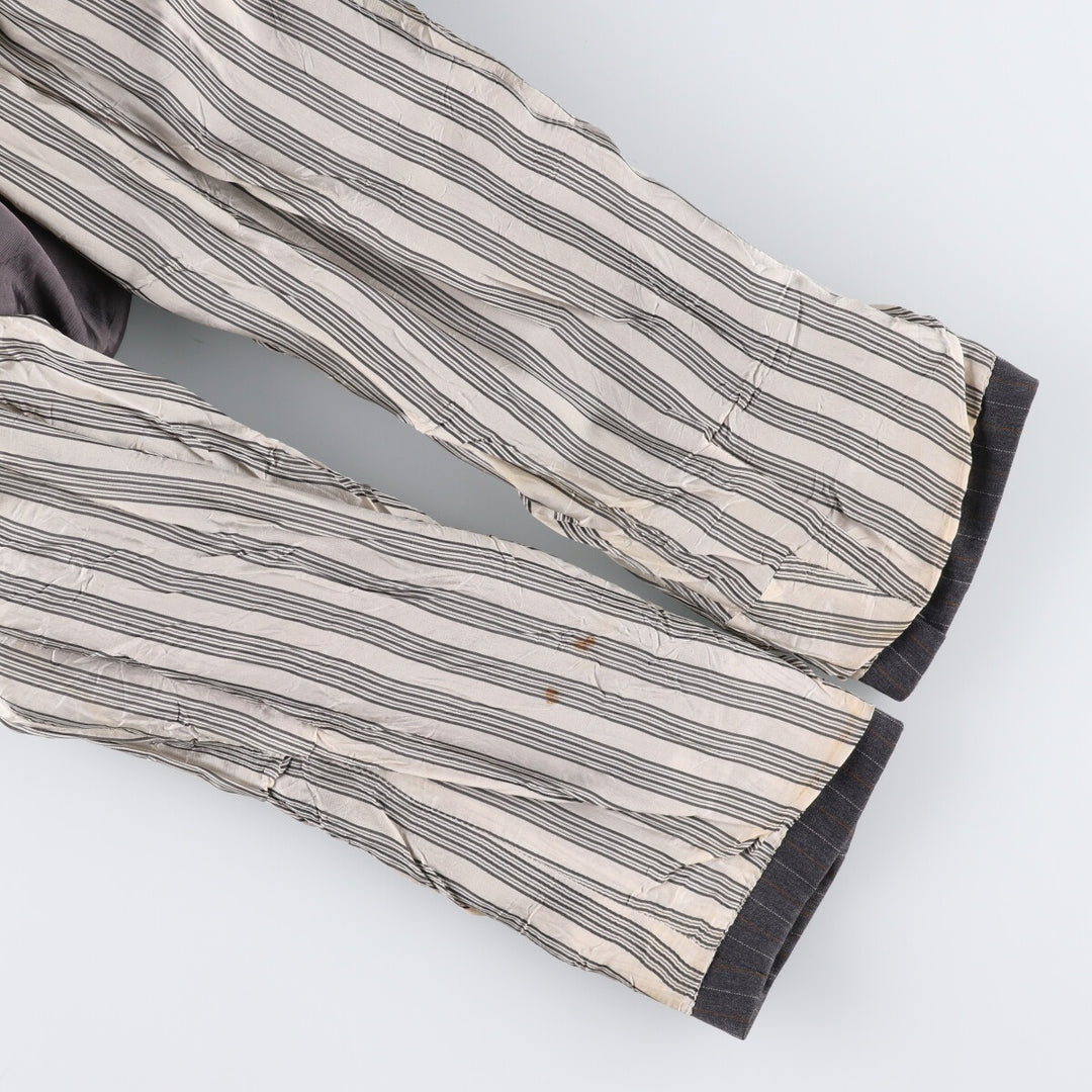 Brooks Brothers Est.1818 Stripe Pattern Wool Tailored Jacket Made in Italy Men's L size /eaa478520