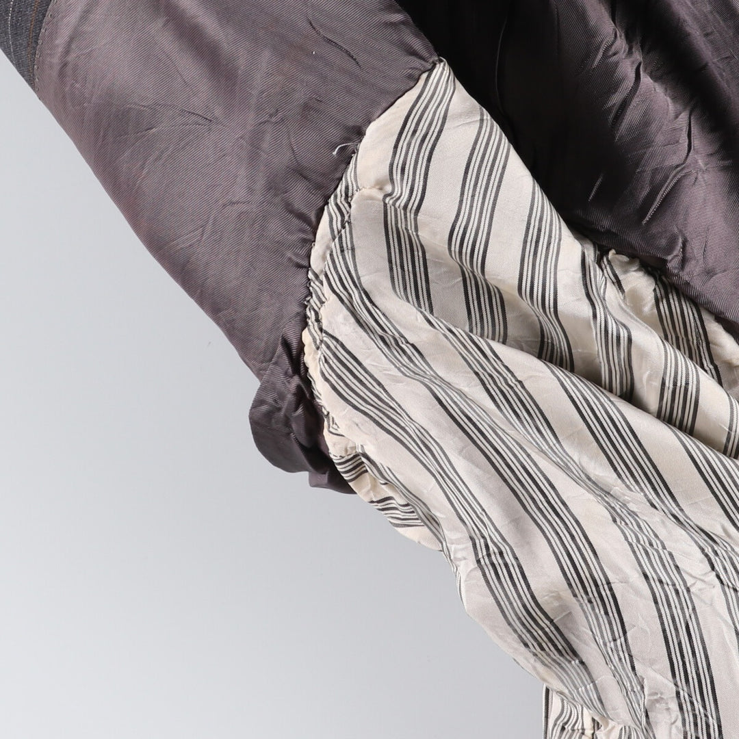 Brooks Brothers Est.1818 Stripe Pattern Wool Tailored Jacket Made in Italy Men's L size /eaa478520