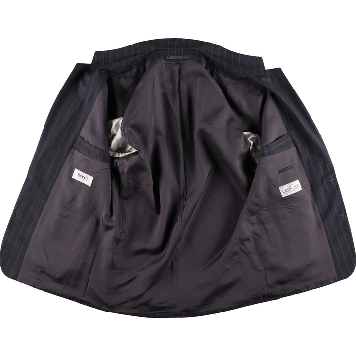 HUGO BOSS Striped Pattern Wool Tailored Jacket Men's Size L / eaa478522