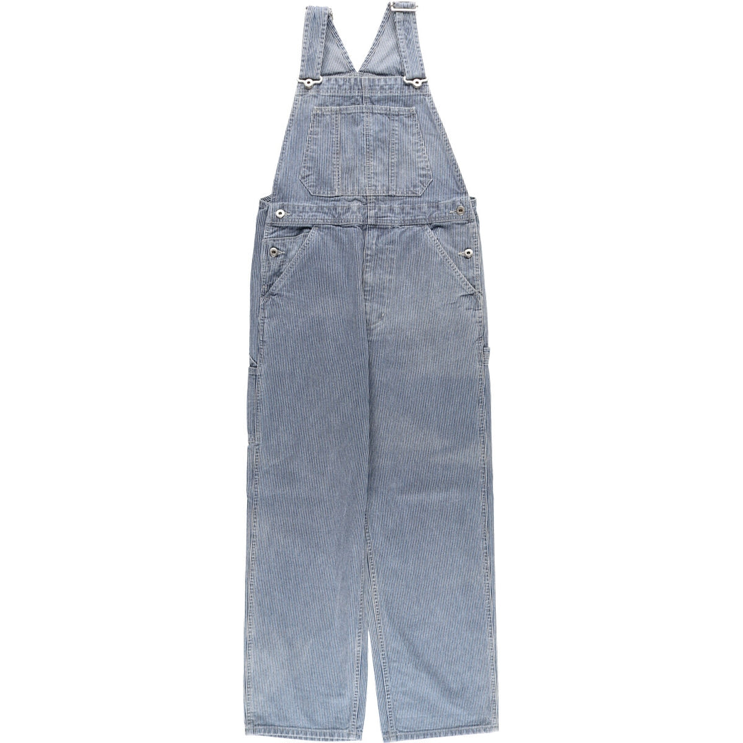 GAP Hickory Stripe Denim Overalls for Men, Size W34 / eaa478567