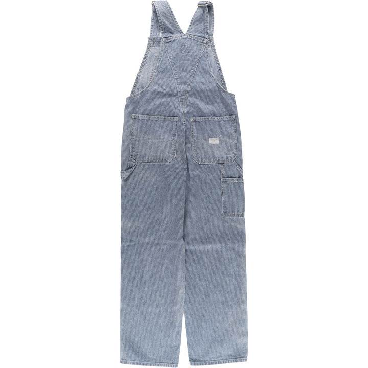 GAP Hickory Stripe Denim Overalls for Men, Size W34 / eaa478567