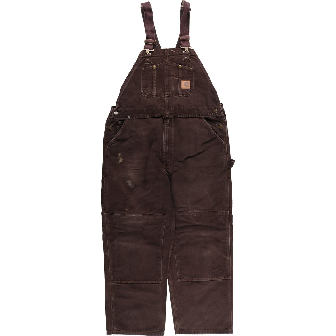 Big size Carhartt double knee duck overalls for men, equivalent to W41 / eaa478588