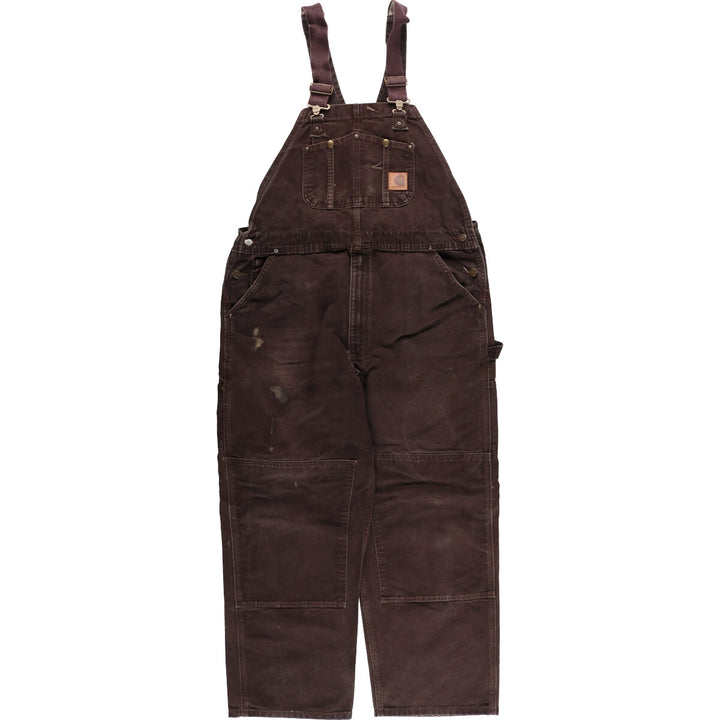 Big size Carhartt double knee duck overalls for men, equivalent to W41 / eaa478588