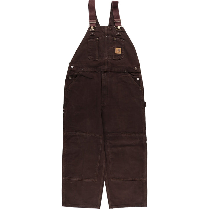 Carhartt Double Knee Duck Overalls Men's W38 equivalent / eaa478591