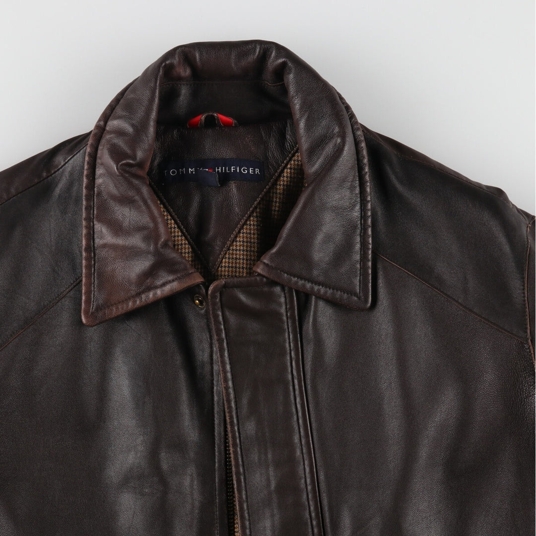 Tommy Hilfiger TOMMY HILFIGER Padded leather jacket type Men's L size / eaa478597