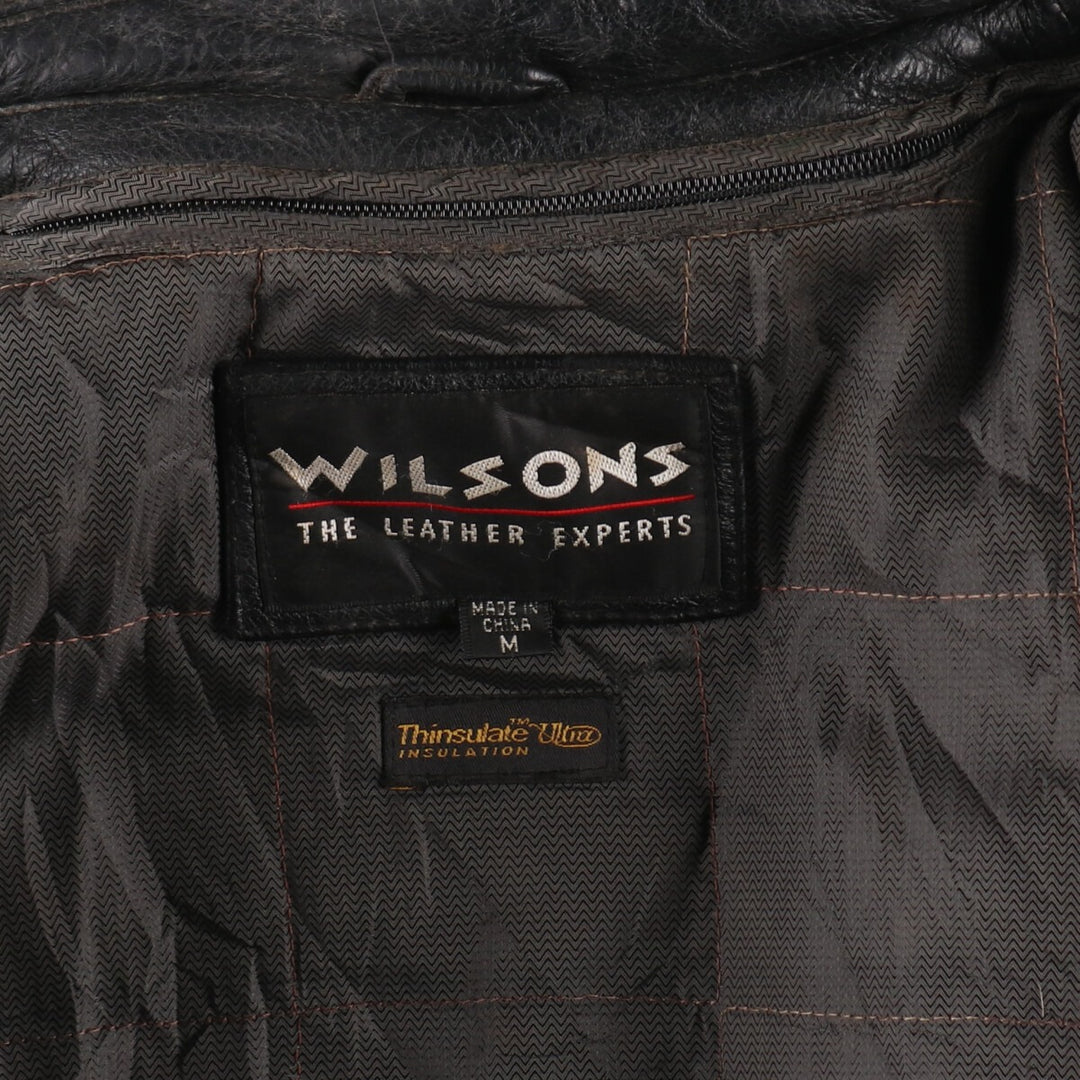 WILSONS Leather blouson type Men's M size /eaa478598