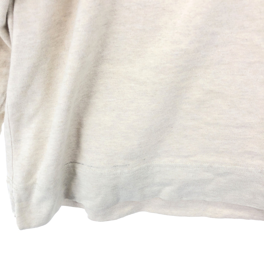 Vintage 1990'S Tommy Hilfiger Athletics long-sleeved polo shirt, size L, men's cotton Beige type Vintage Second Hand