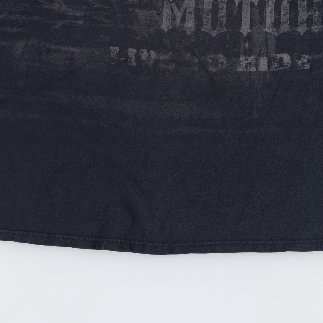 00'S Harley-Davidson Eagle Pattern Large Print Motorcycle Bike T-Shirt Men's XL /eaa478631