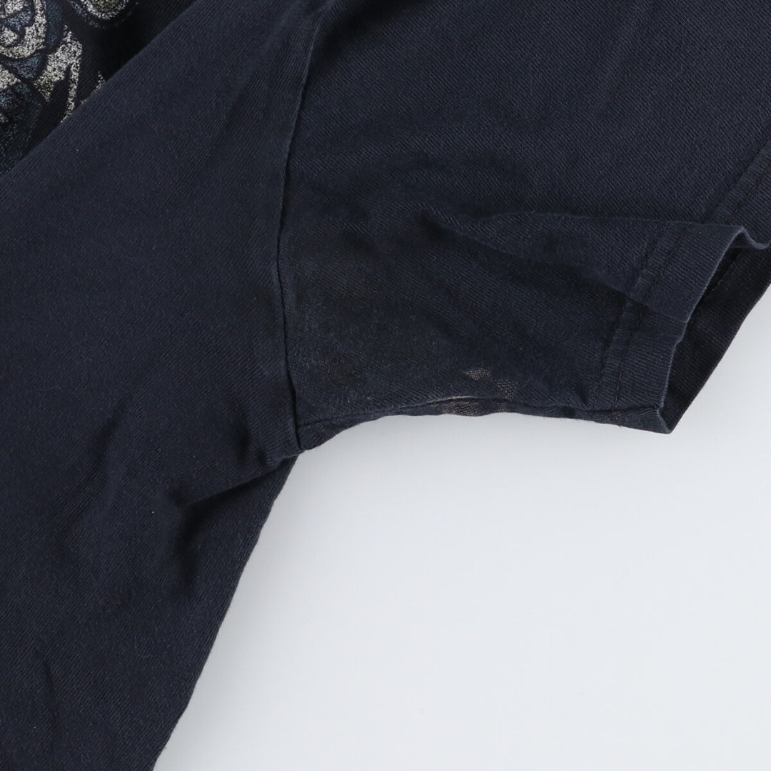 00'S Harley-Davidson Eagle Pattern Large Print Motorcycle Bike T-Shirt Men's XL /eaa478631