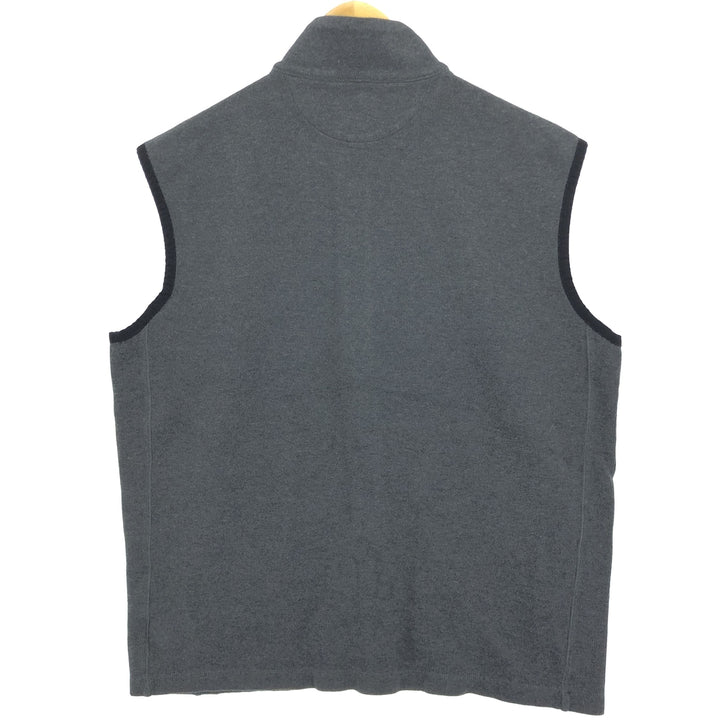 Ralph Lauren POLO RALPH LAUREN Full zip front cotton knit vest Men's L size / eaa478644