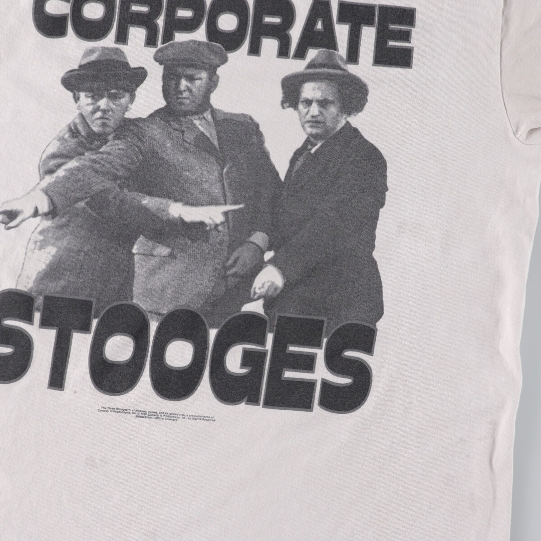 90'S The Three Stooges Movie T-shirt, Men's L size, Vintage /eaa478671