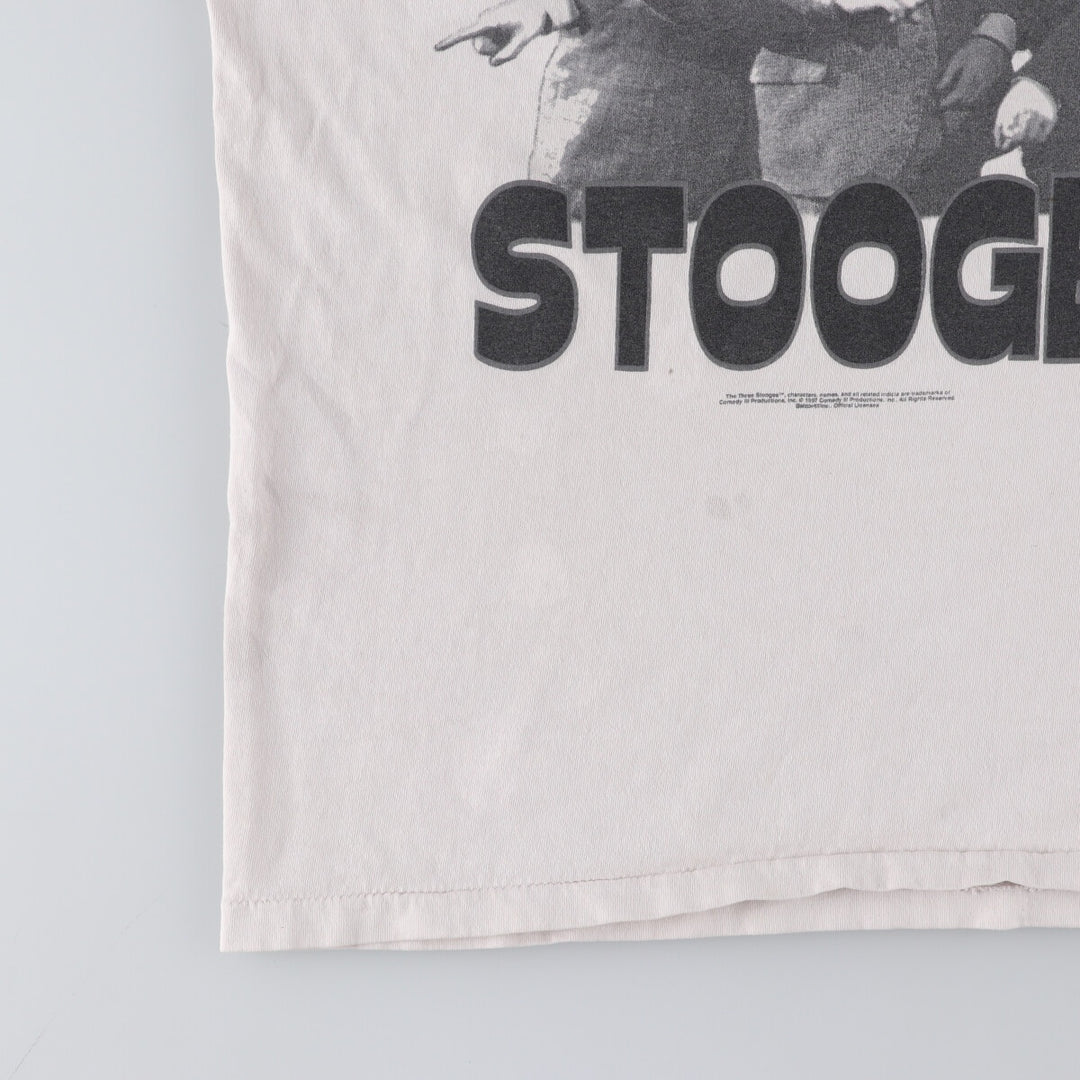 90'S The Three Stooges Movie T-shirt, Men's L size, Vintage /eaa478671
