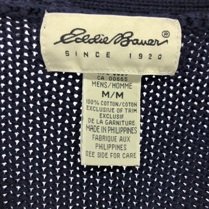 Eddie Bauer Cotton Knit Cardigan, Men's M Size / eaa478696