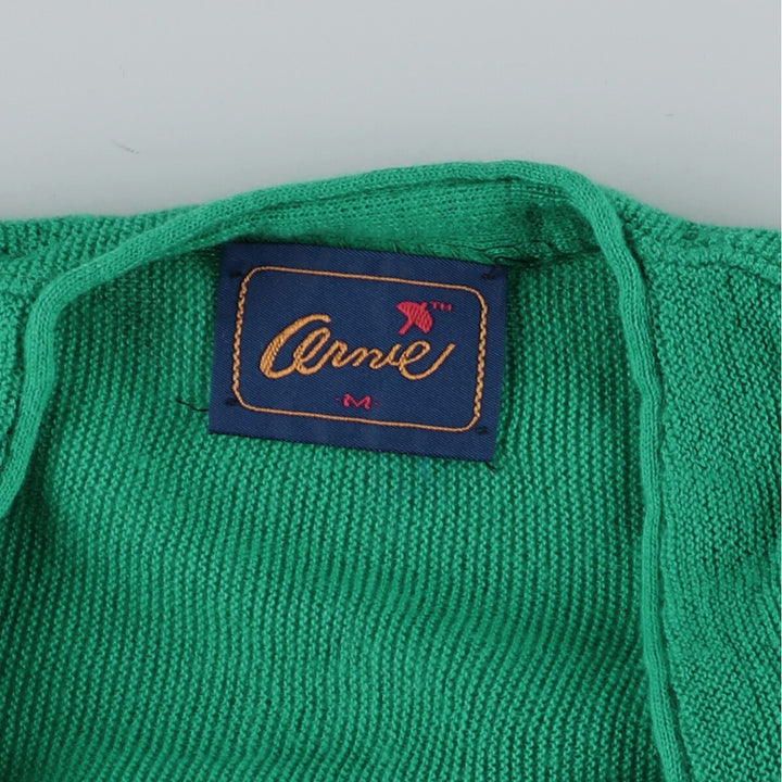 ~90'S Arnold Palmer Arnie acrylic knit cardigan made in USA, men's size M, vintage / eaa478731