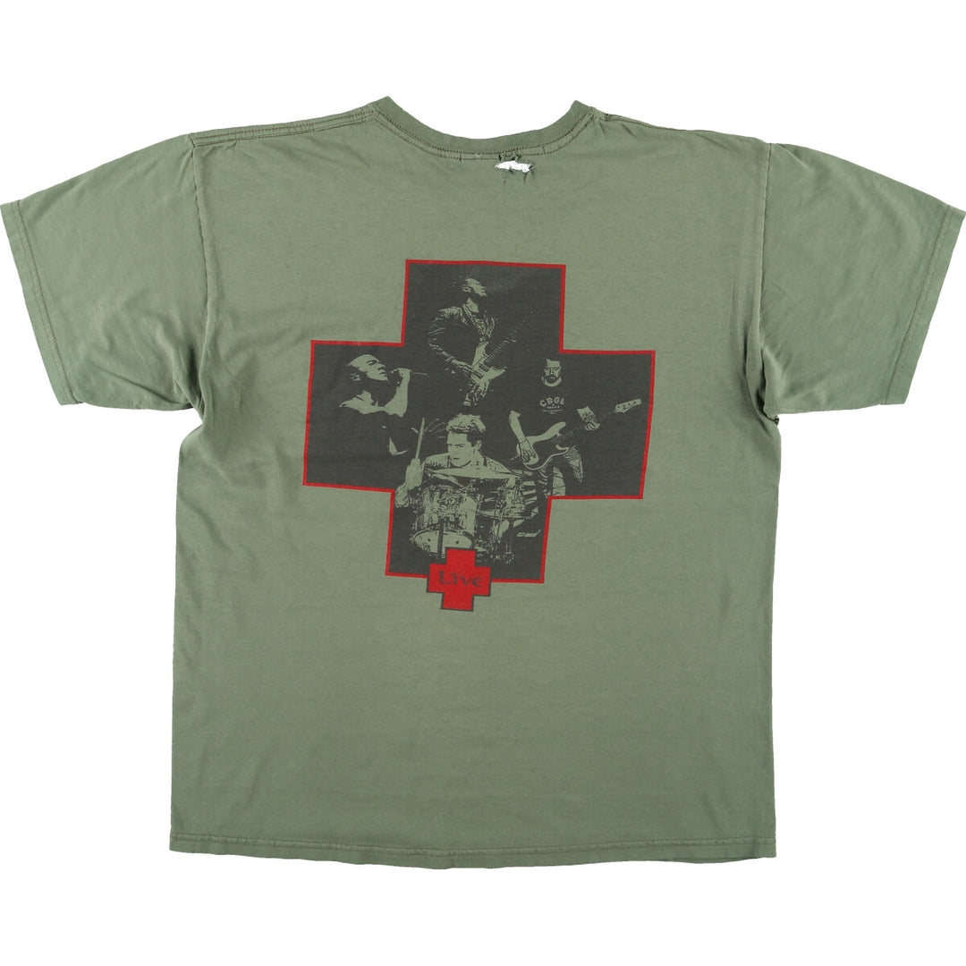 Gildan GILDAN LIVE Band T-shirt, Men's L size /eaa478755