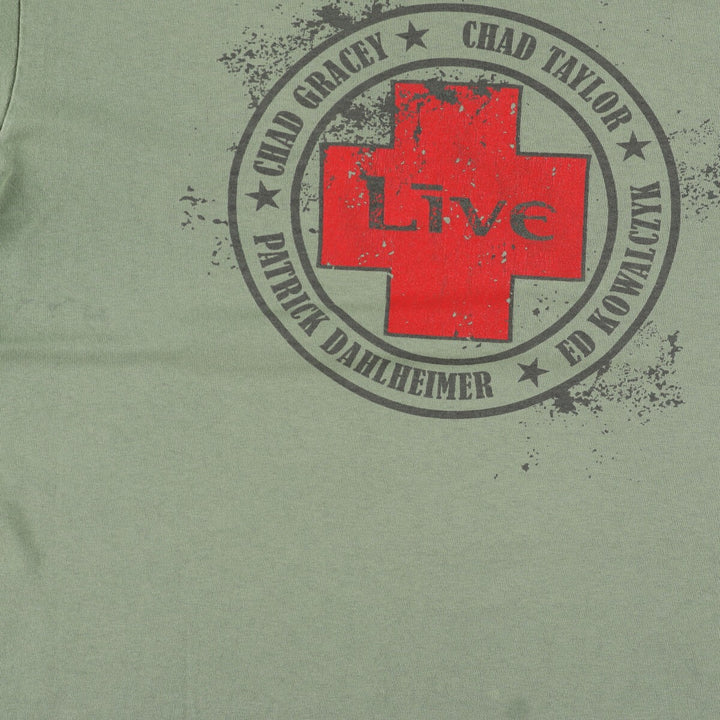 Gildan GILDAN LIVE Band T-shirt, Men's L size /eaa478755
