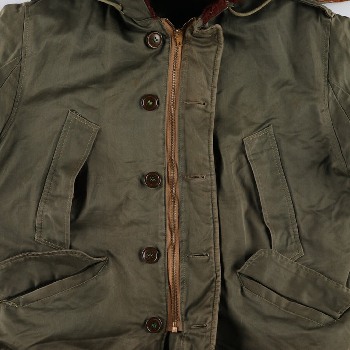 ~70'S UNKNOWN B-9 type military flight jacket, men's size L, vintage /eaa478886