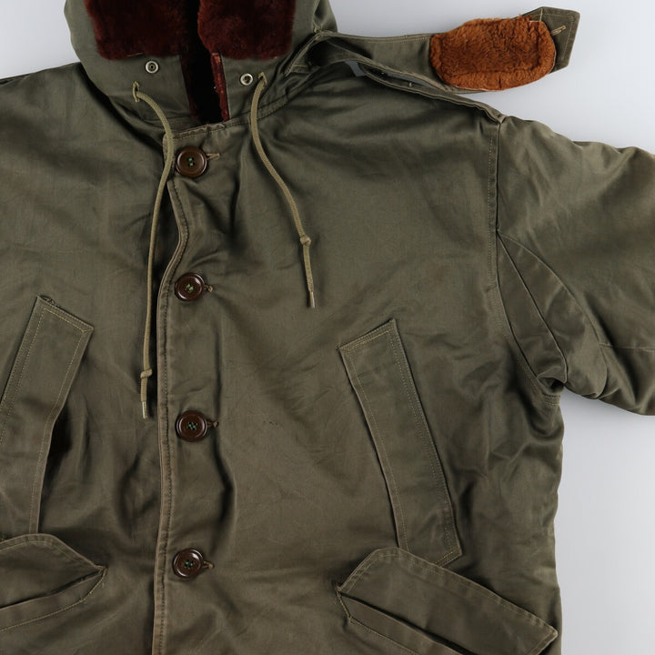 ~70'S UNKNOWN B-9 type military flight jacket, men's size L, vintage /eaa478886