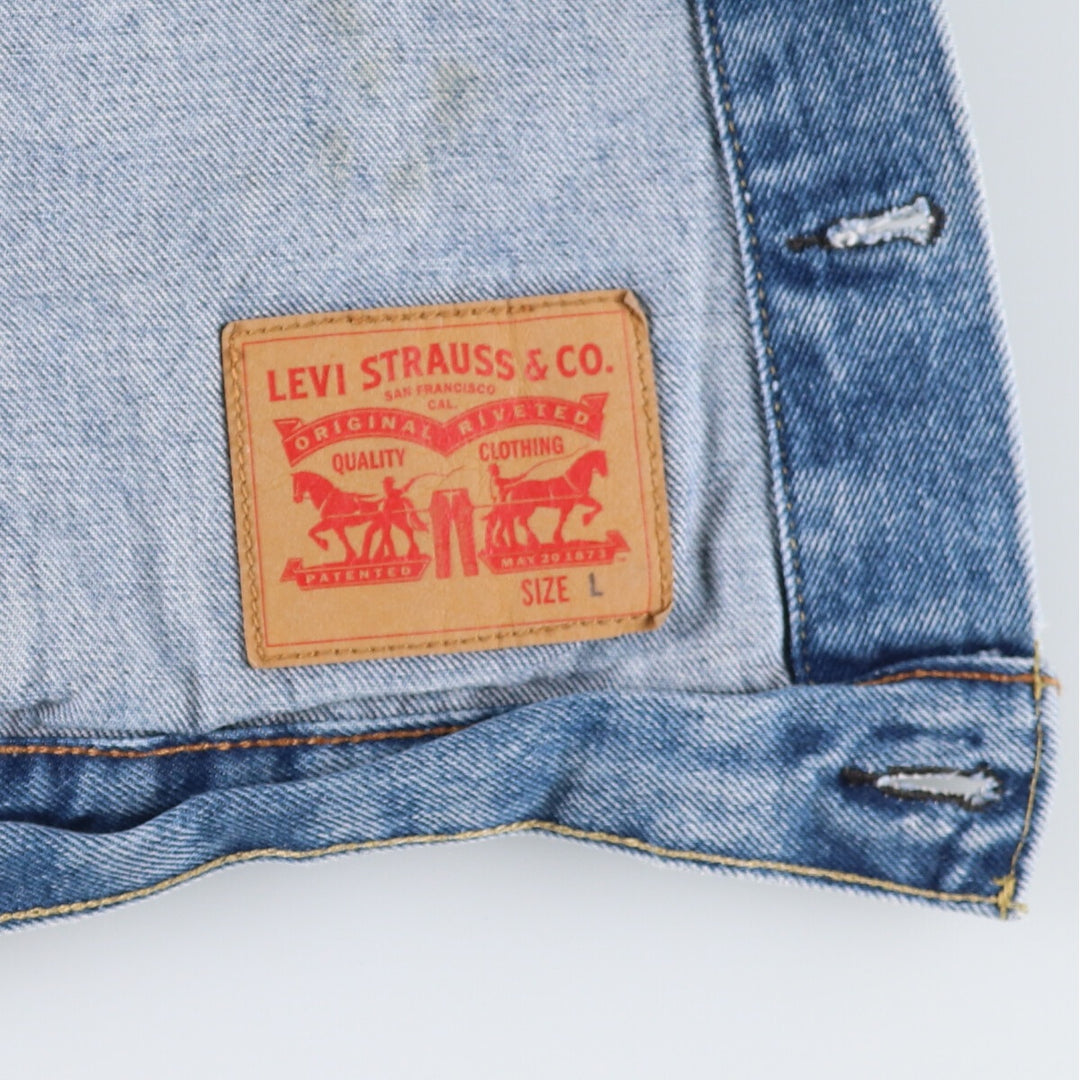 Levi's Back Embroidered Denim Jacket G-Jean Men's Size L / eaa478891