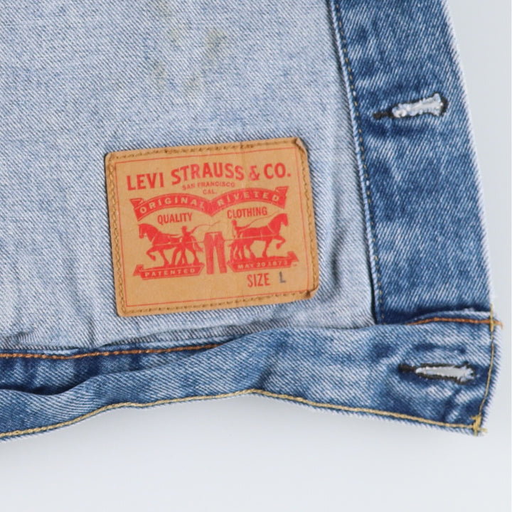 Levi's Back Embroidered Denim Jacket G-Jean Men's Size L / eaa478891