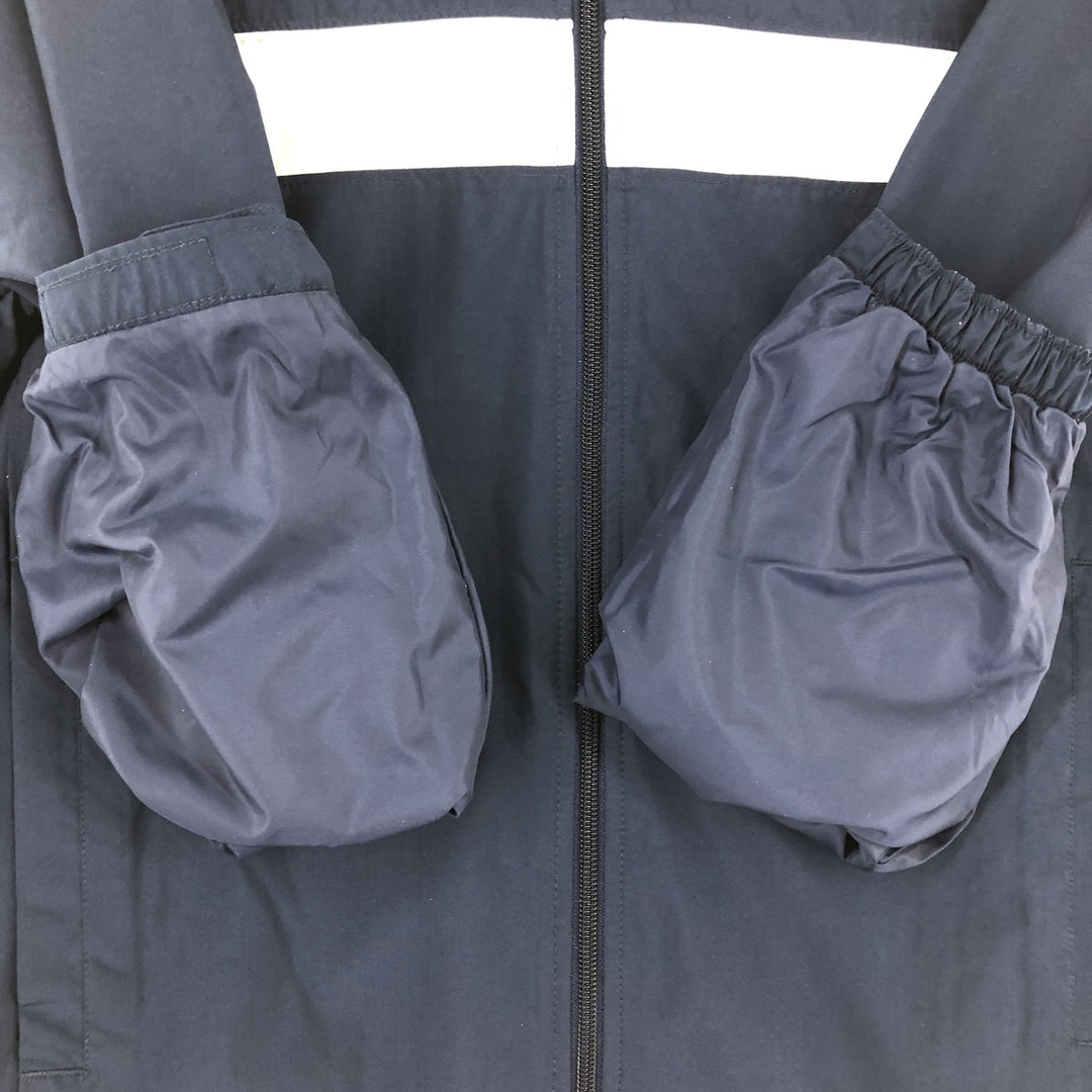 Nike windbreaker, men's size M polyester navy blue type Vintage Second Hand