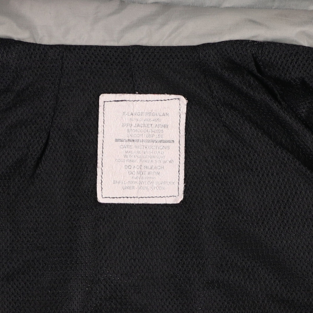 Genuine US military item, 00'S USARMY IPFU training jacket, nylon jacket, made in USA, X-LARGE/REGULAR, equivalent to men's XL /eaa478963