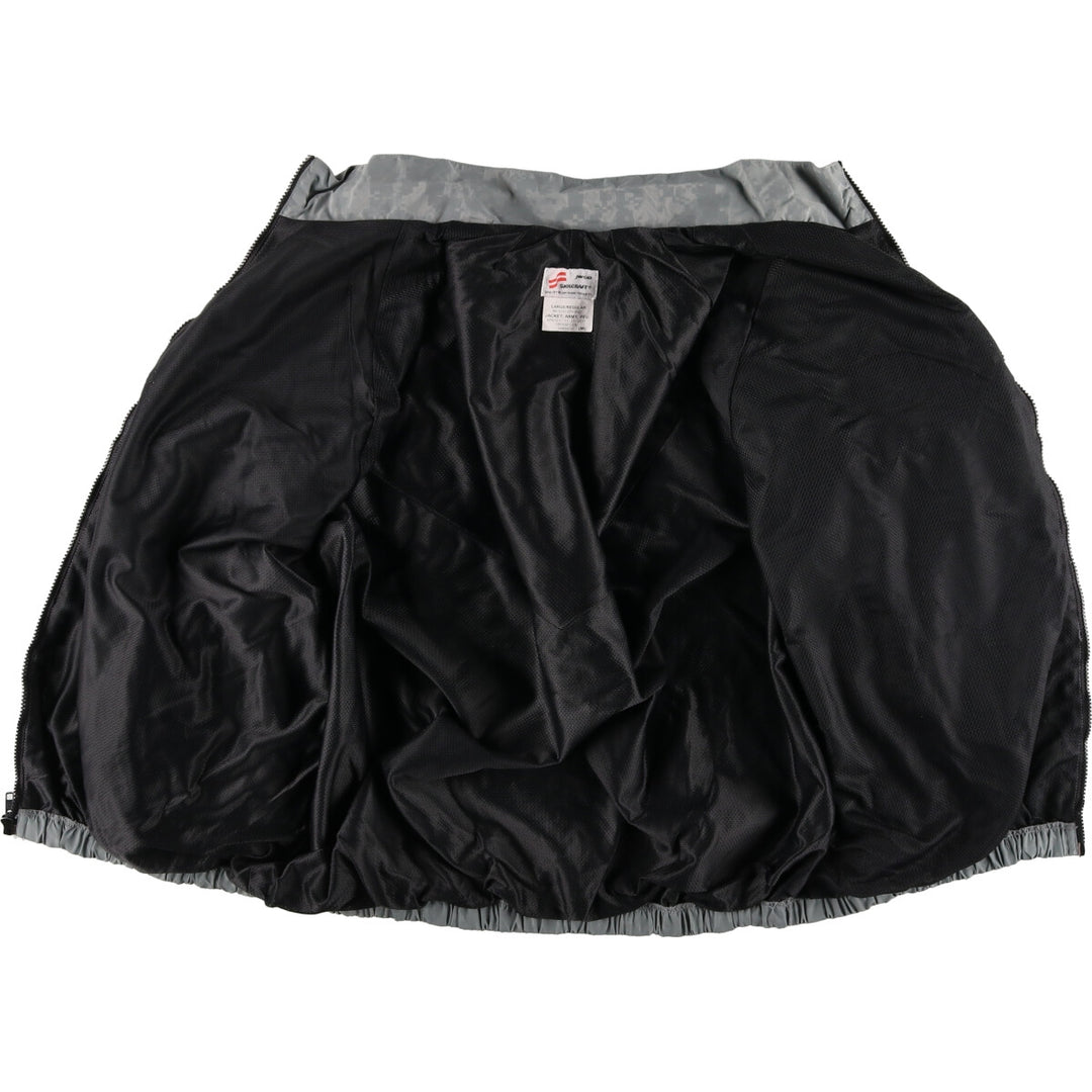 Genuine US military SKILCRAFT USARMY IPFU digital camo nylon jacket made in USA LARGE/REGULAR equivalent to men's L /eaa478966