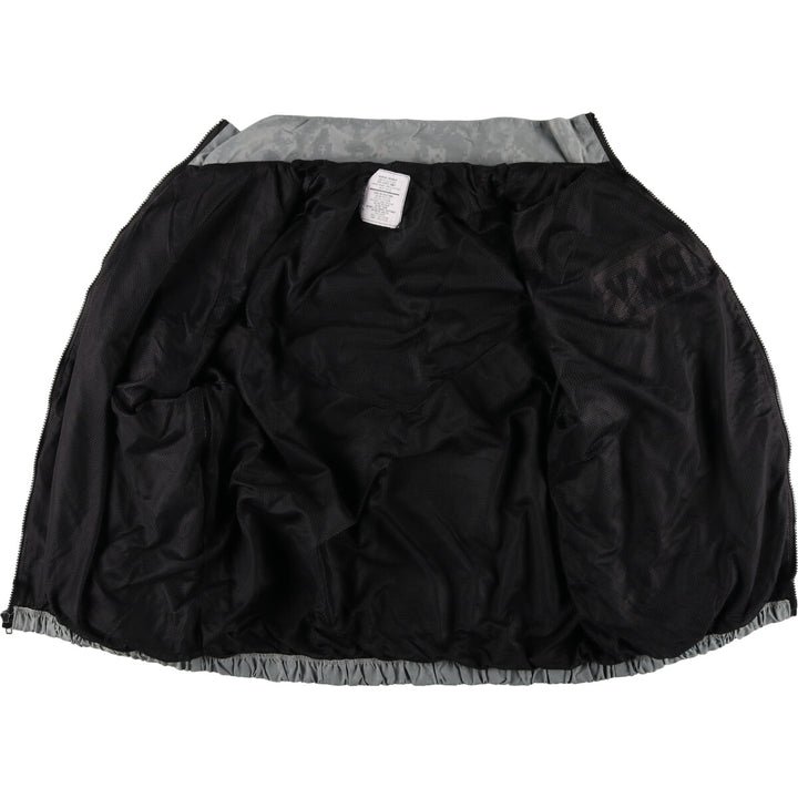 Genuine US military item, 00'S USARMY IPFU training jacket, camouflage pattern ACU digital camo nylon jacket, made in USA, men's size M /eaa478968