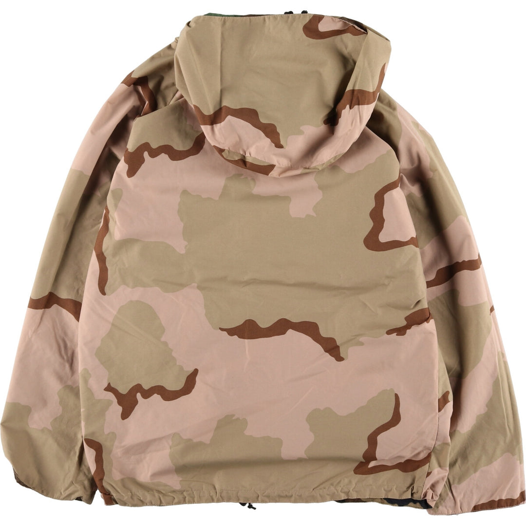 ~90'S FMI Camouflage Pattern Reversible Nylon Parka Made in USA Men's M Vintage /eaa478970