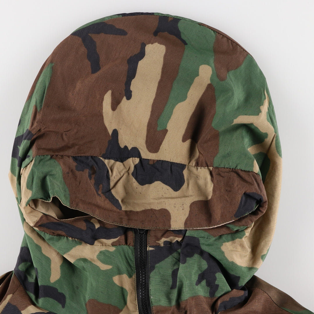 ~90'S FMI Camouflage Pattern Reversible Nylon Parka Made in USA Men's M Vintage /eaa478970