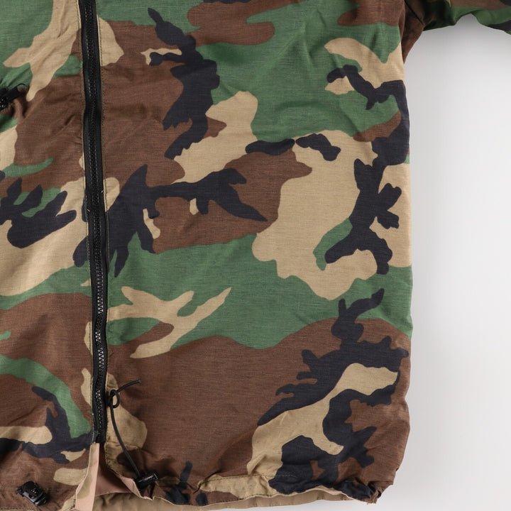 ~90'S FMI Camouflage Pattern Reversible Nylon Parka Made in USA Men's M Vintage /eaa478970