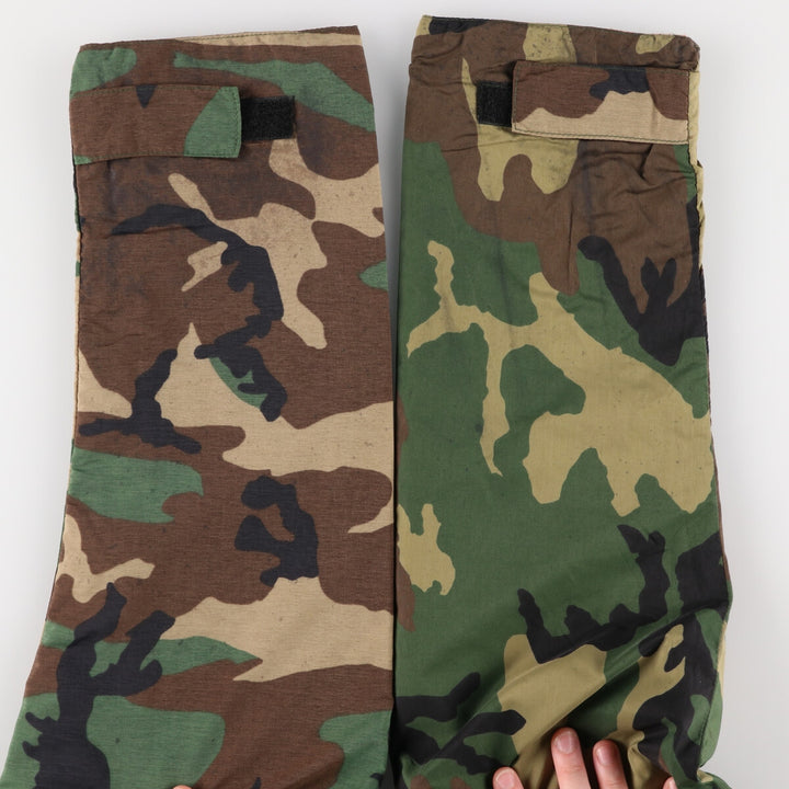 ~90'S FMI Camouflage Pattern Reversible Nylon Parka Made in USA Men's M Vintage /eaa478970