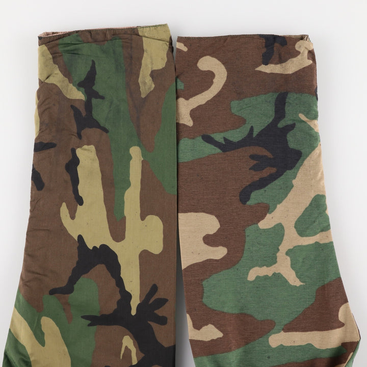 ~90'S FMI Camouflage Pattern Reversible Nylon Parka Made in USA Men's M Vintage /eaa478970