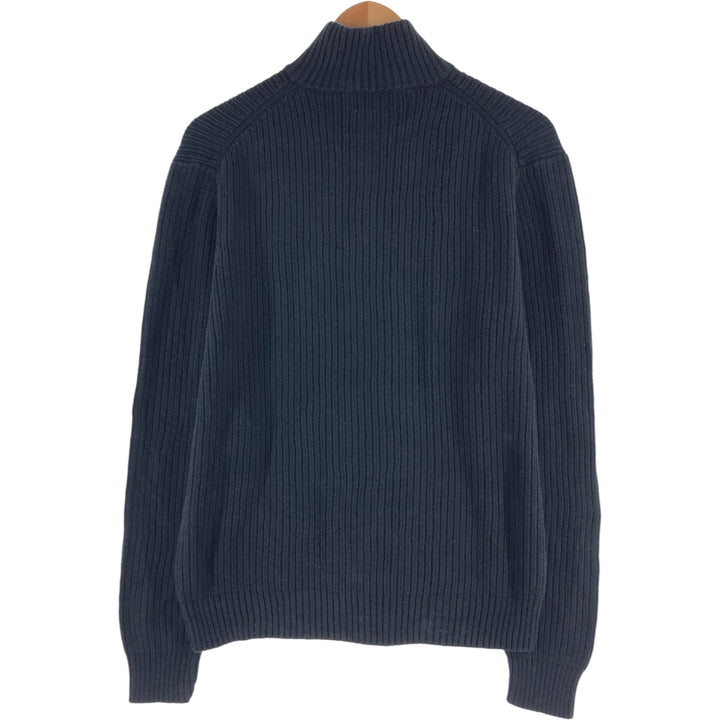 Calvin Klein Cotton Knit Half Zip Sweater Men's M Size / eaa479029
